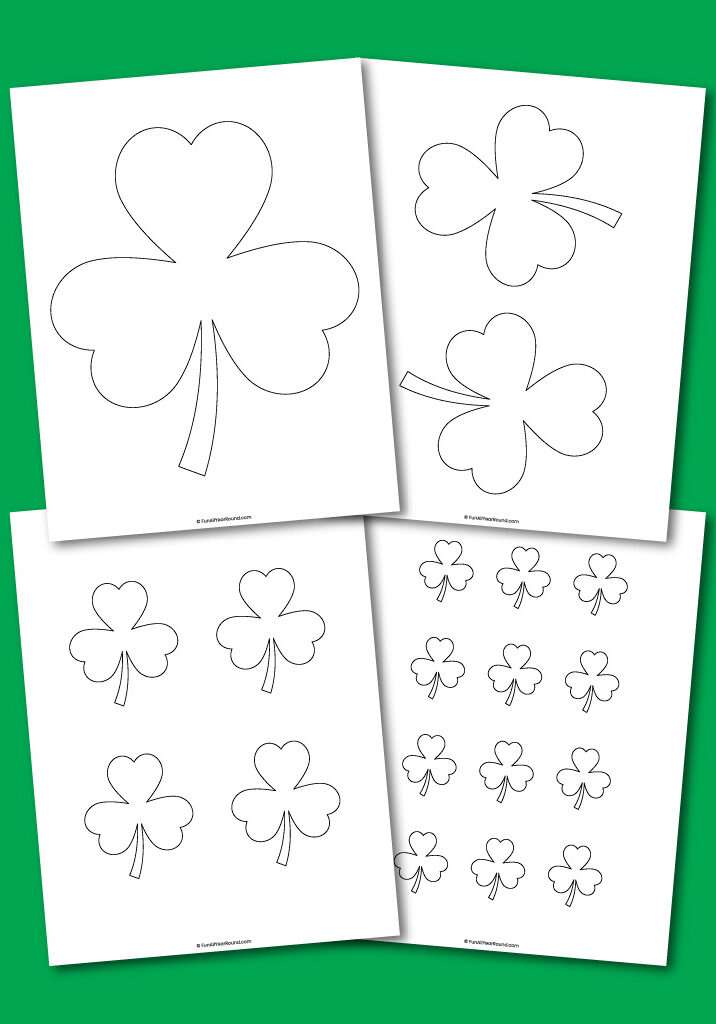 Shamrock template