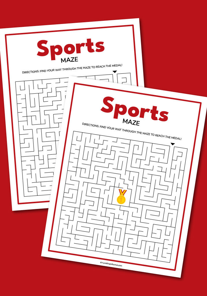 Sports maze