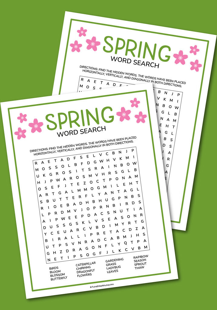 Spring word search