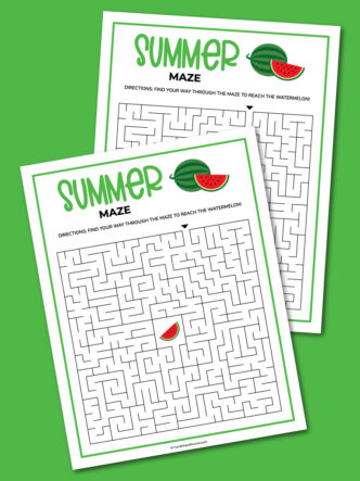 Summer maze