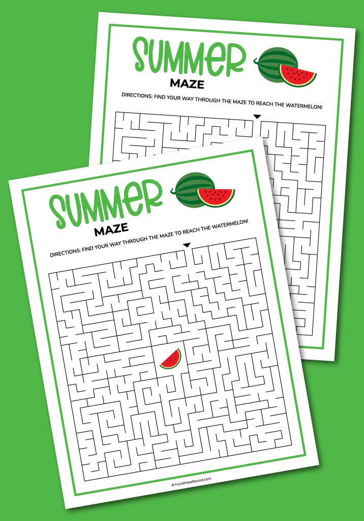 Summer maze