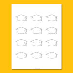 Graduation cap template - Fun All Year Round