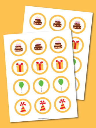 printable birthday cupcake toppers