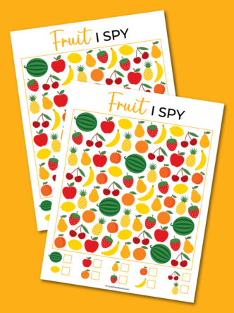 printable fruit I spy