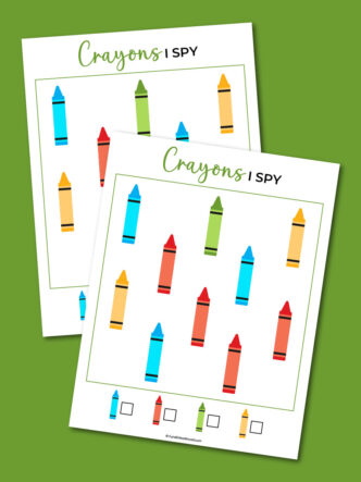 printable crayons I spy