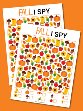 Fall I spy