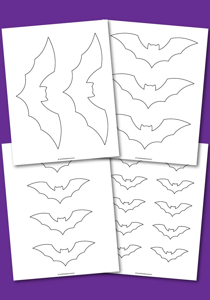 printable bat template