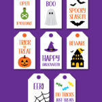 Printable Halloween gift tags