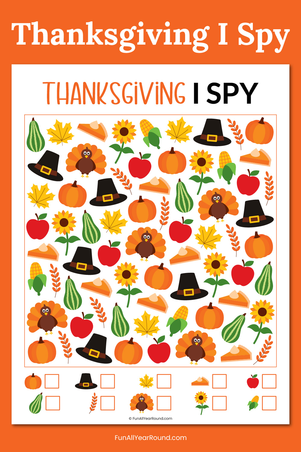 printable Thanksgiving I spy