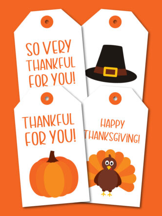 printable Thanksgiving gift tags