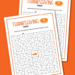 printable Thanksgiving maze