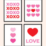 printable Valentine's Day wall art