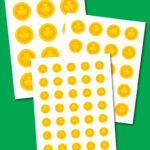 printable leprechaun gold coins