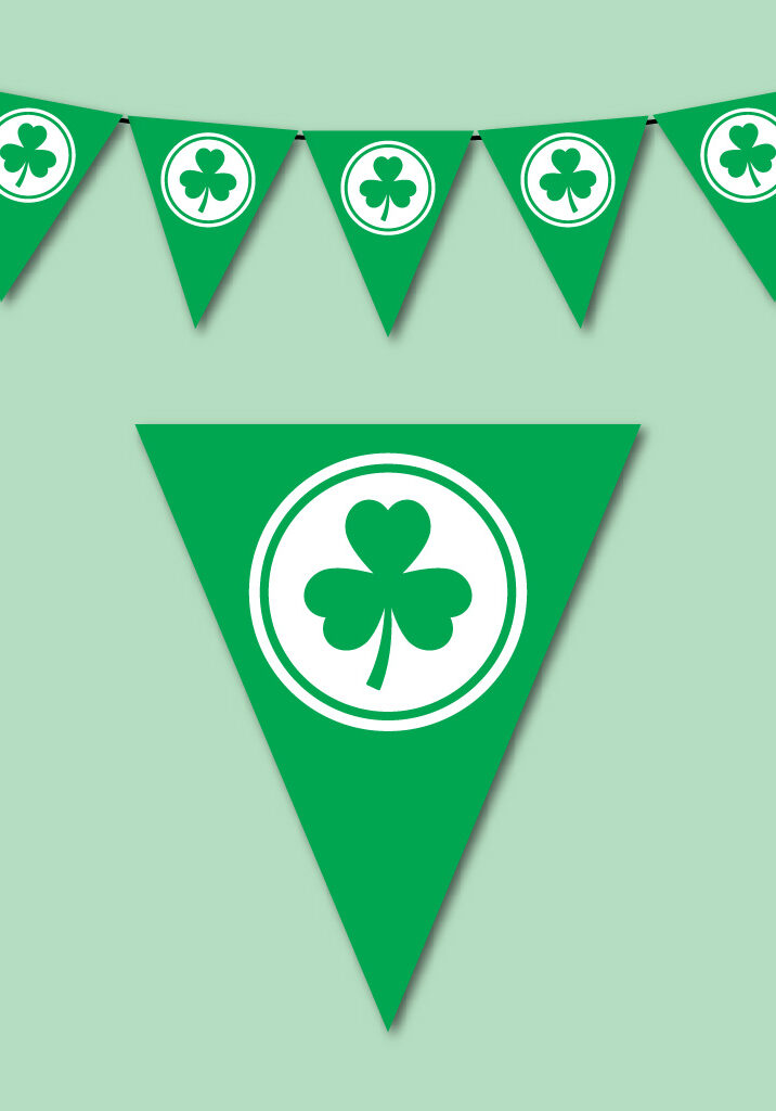 printable St. Patrick's day bunting