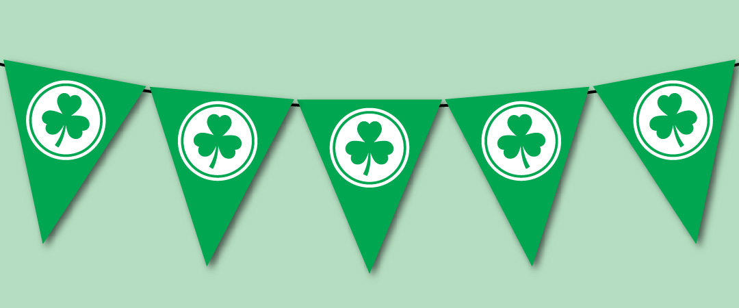 printable St. Patrick's day bunting