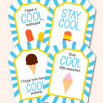 printable summer gift tags