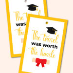 Graduation gift tags