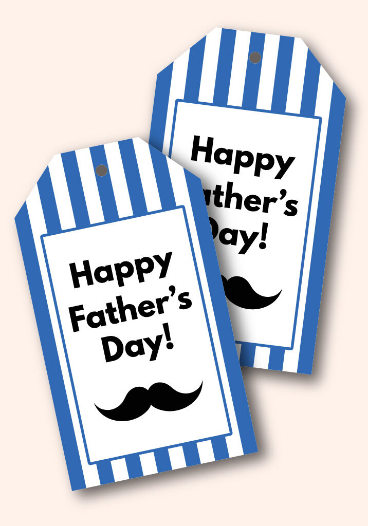printable Father's Day gift tags
