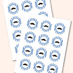 printable mustache cupcake toppers