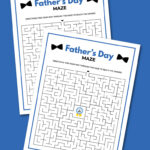 printable Father's Day maze