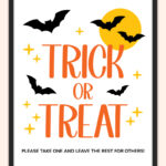Trick or Treat sign
