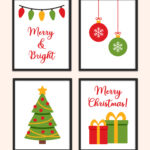 printable Christmas wall art