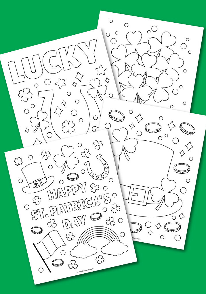 printable St. Patrick's Day coloring pages